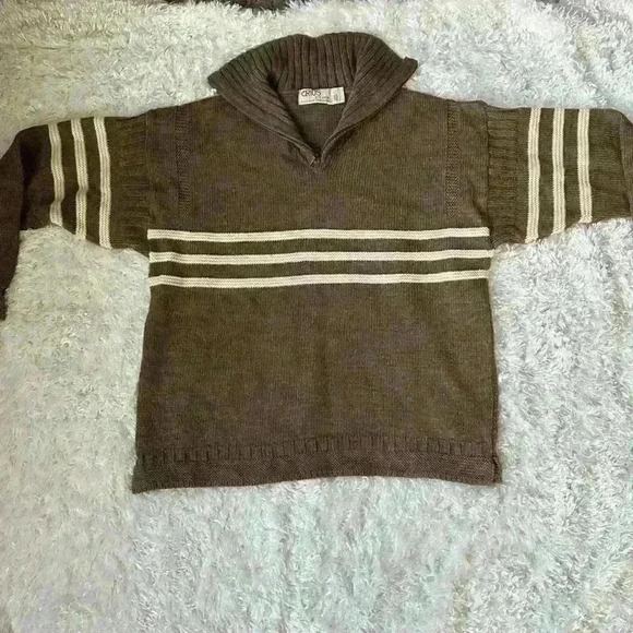 Crios Kildare Ireland 100% Wool Half Zip - Picture 1 of 4